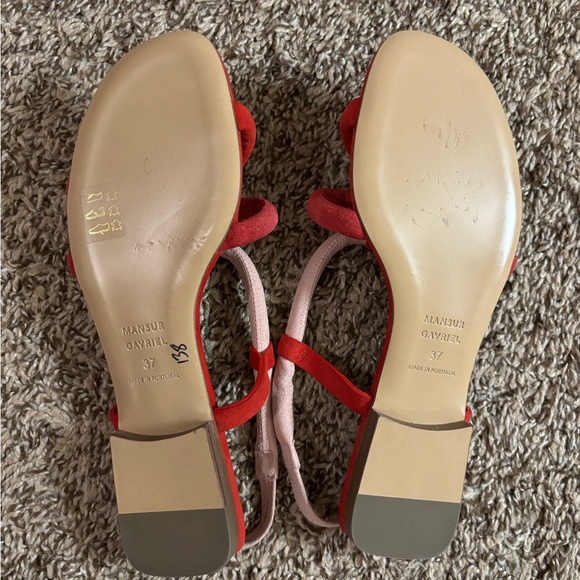 NEW MANSUR GAVRIEL Multicolored Sandals - Picture 9 of 10